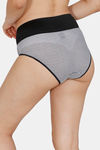 Zivame Anti-Microbial High Rise Full Coverage Tummy Tucker Hipster Panty (Pack of 2) - Multicolor — thumbnail 7